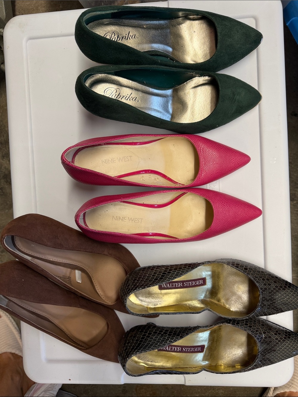 Variety of size 5.5 pumps. Bundles